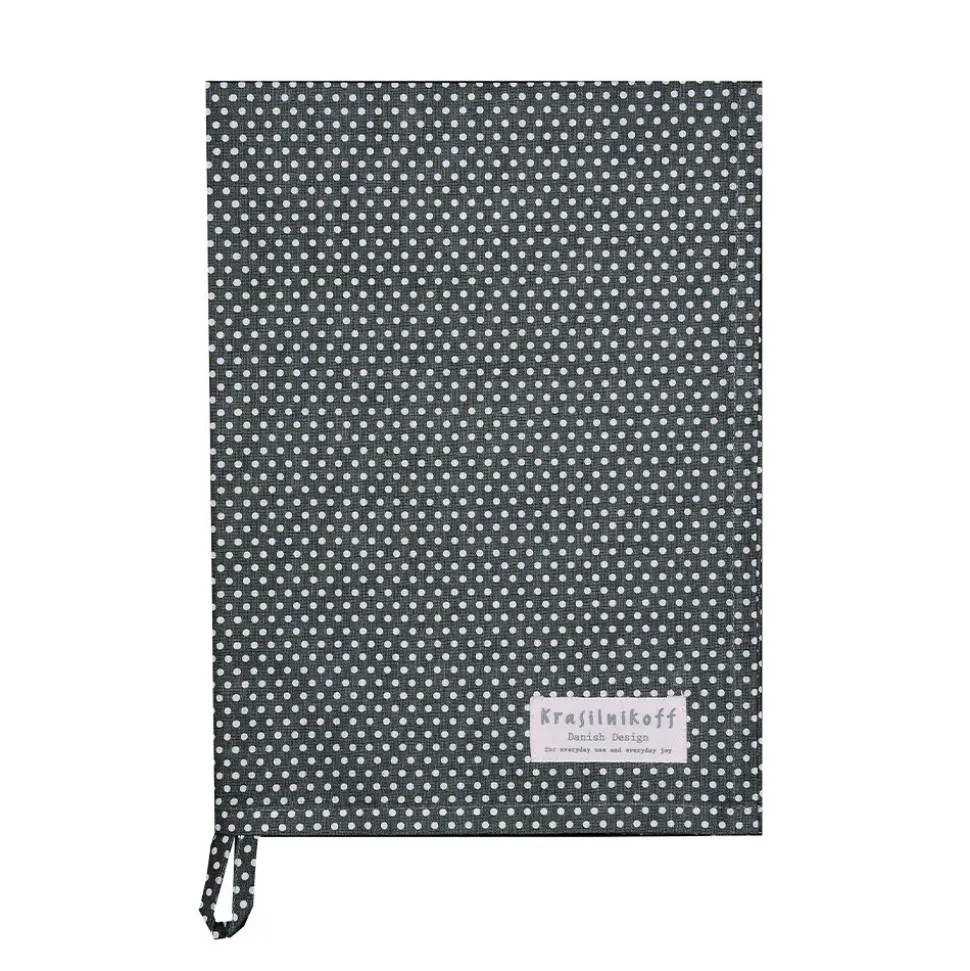 Krasilnikoff Geschirrhandtuch Micro Dots