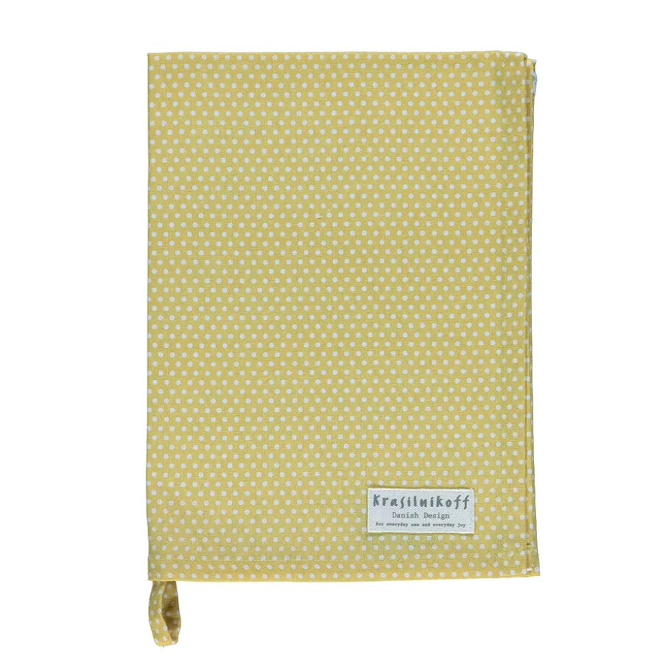 Krasilnikoff Geschirrhandtuch Micro Dots