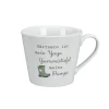 Krasilnikoff Happy Cup, Gärtnern ist mein Yoga