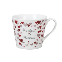 Krasilnikoff Happy Cup Konfetti im Herzen