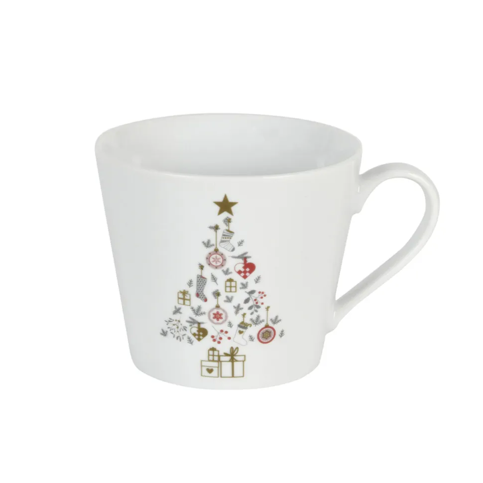 Krasilnikoff Happy Cup Tasse, Christmas Tree