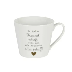 Krasilnikoff Happy Cup Tasse Freundschaft