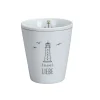 Krasilnikoff Happy Mug Becher Insel Liebe
