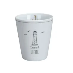 Krasilnikoff Happy Mug Becher Insel Liebe