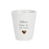 Krasilnikoff Happy Mug Becher Schön, dass du da bist