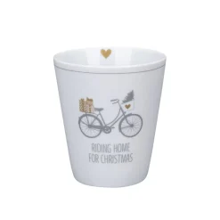 Krasilnikoff Happy Mug Becher Riding Home for Christmas