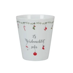 Krasilnikoff Happy Mug Becher, Es Weihnachtet sehr
