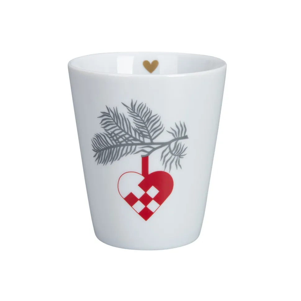 Krasilnikoff Happy Mug Christmas Heart