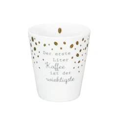 Krasilnikoff Happy Mug, Der erste Liter Kaffee