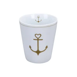 Krasilnikoff Happy Mug Gold Anchor