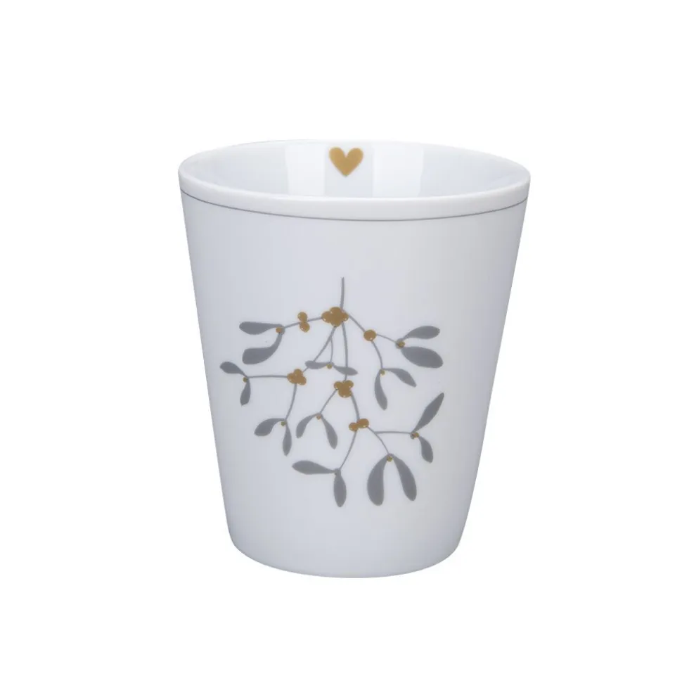 Krasilnikoff Happy Mug Mistletoe