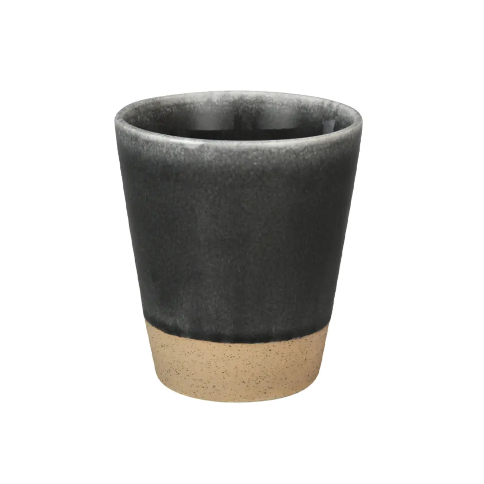 Krasilnikoff Keramik Becher mit Glasur