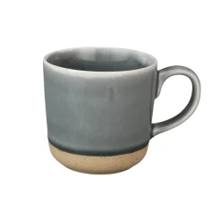 Krasilnikoff Keramik Tasse mit Henkel mit Glasur