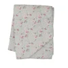 Krasilnikoff Quilt mit Paisley Muster, Pink-Grey