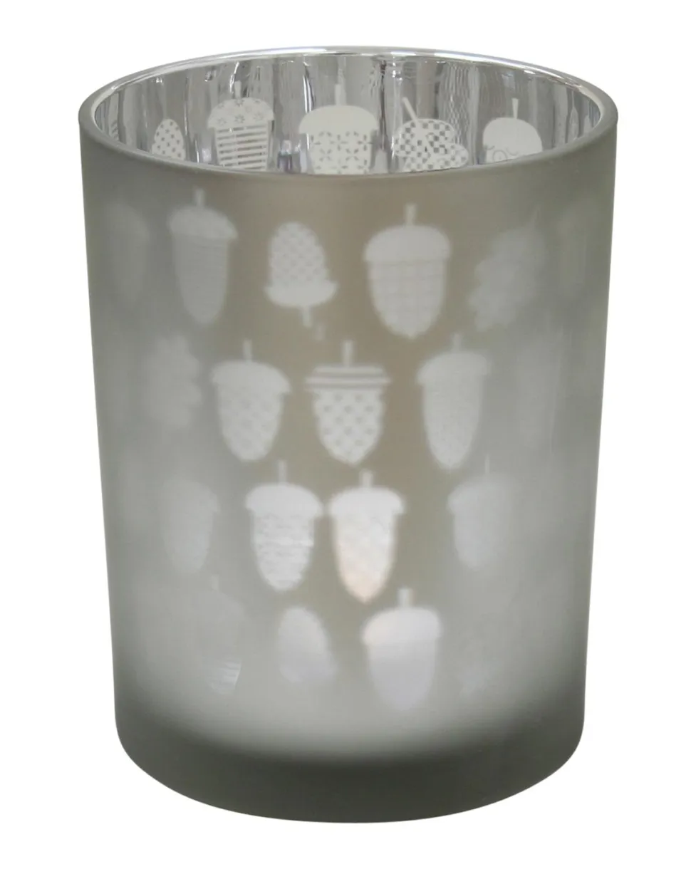 Krasilnikoff Teelichtglas / Eichel