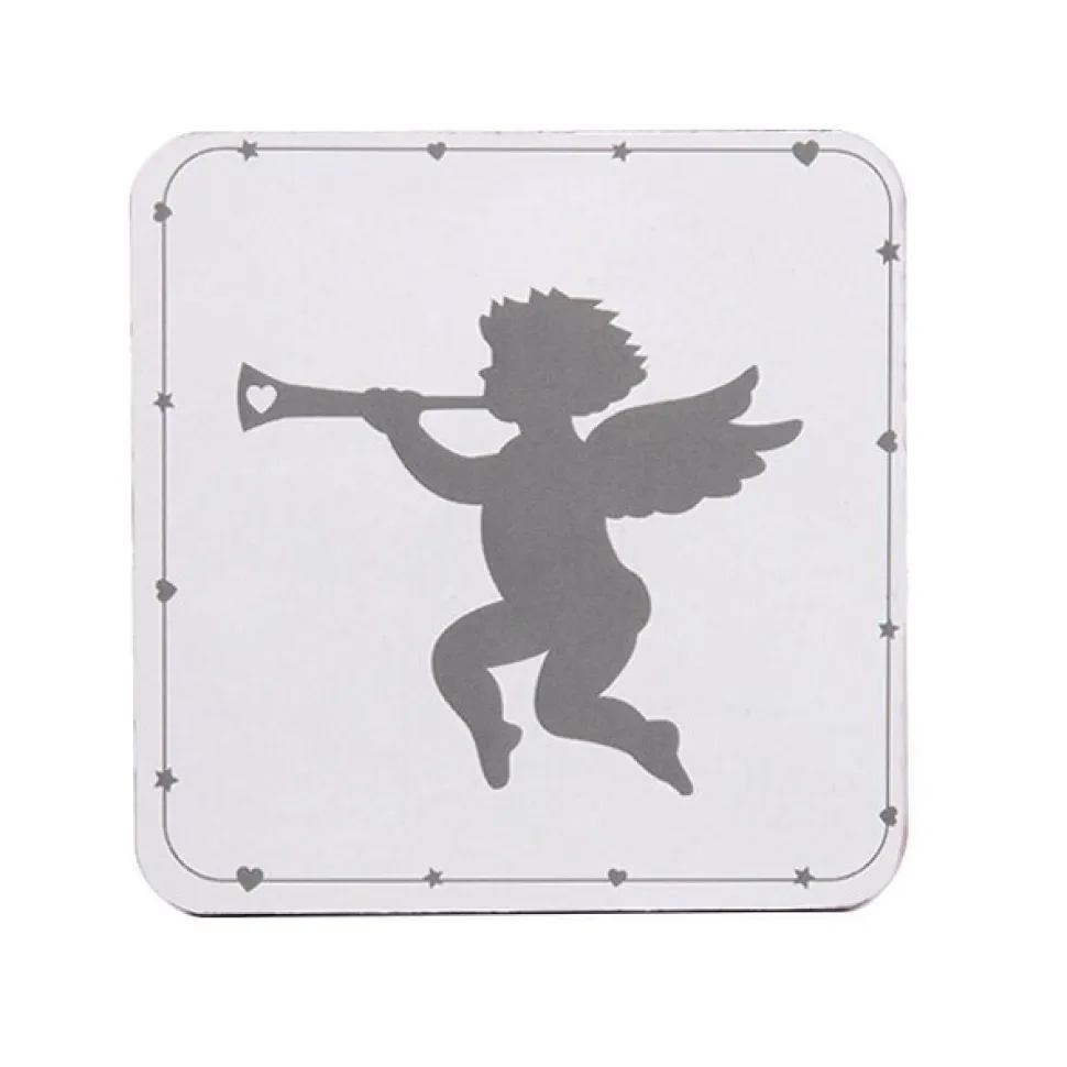Krasilnikoff Untersetzer Cherub Angels aus Kork