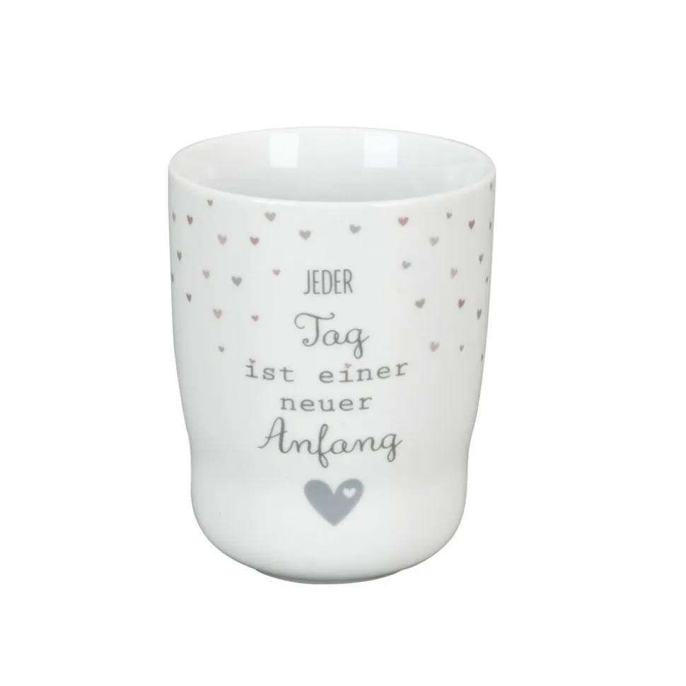 Krasilnikoff Wave Mug Jeder Tag ist ein neuer Anfang