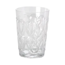 RICE Acryl Trinkglas Swirl