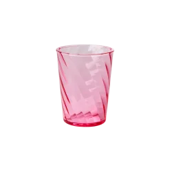RICE Acryl Trinkglas Swirl