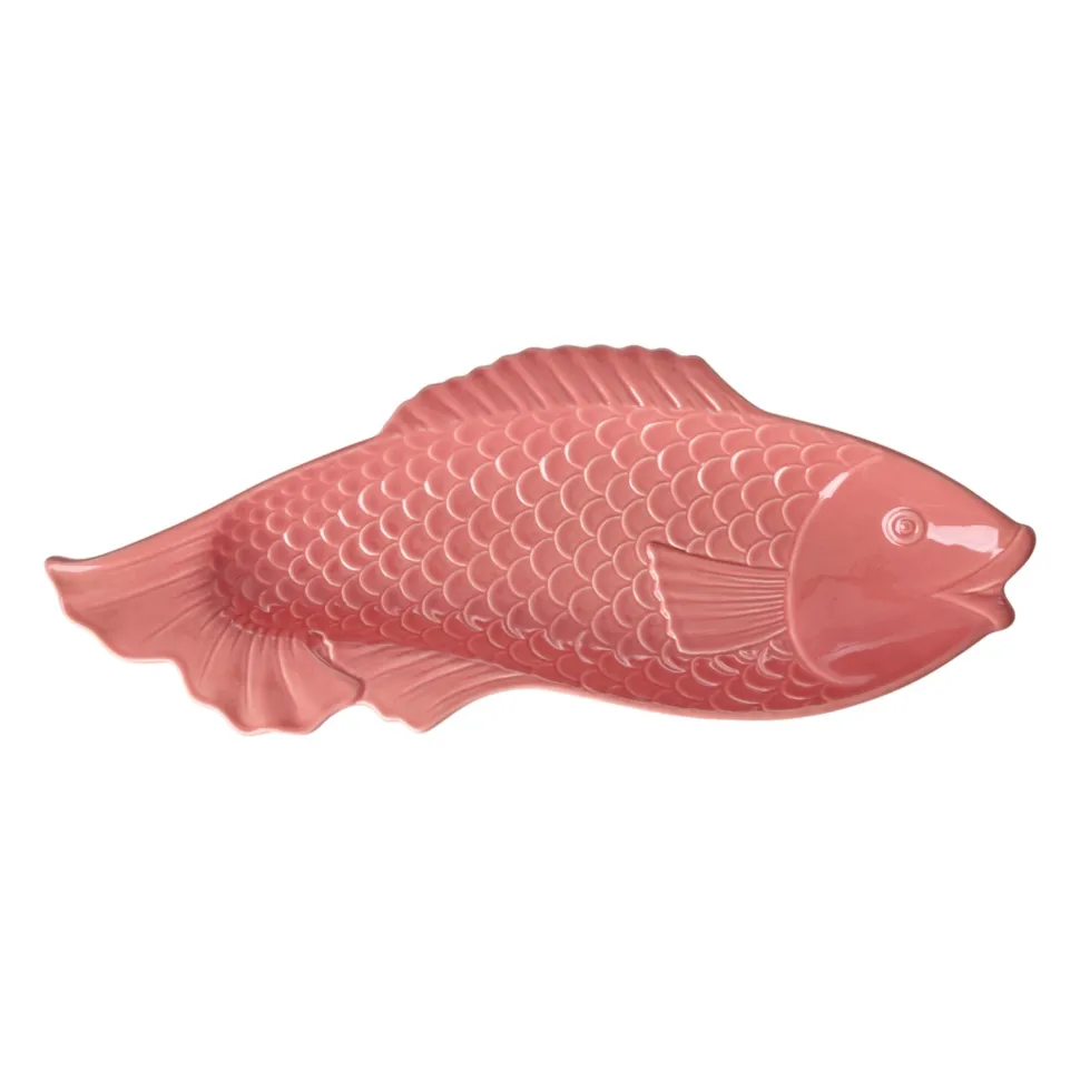 RICE Große Fisch Keramik Servierplatte