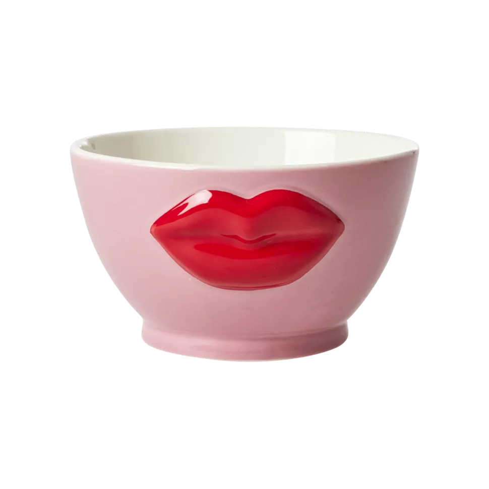 RICE Keramik Schüssel Lips