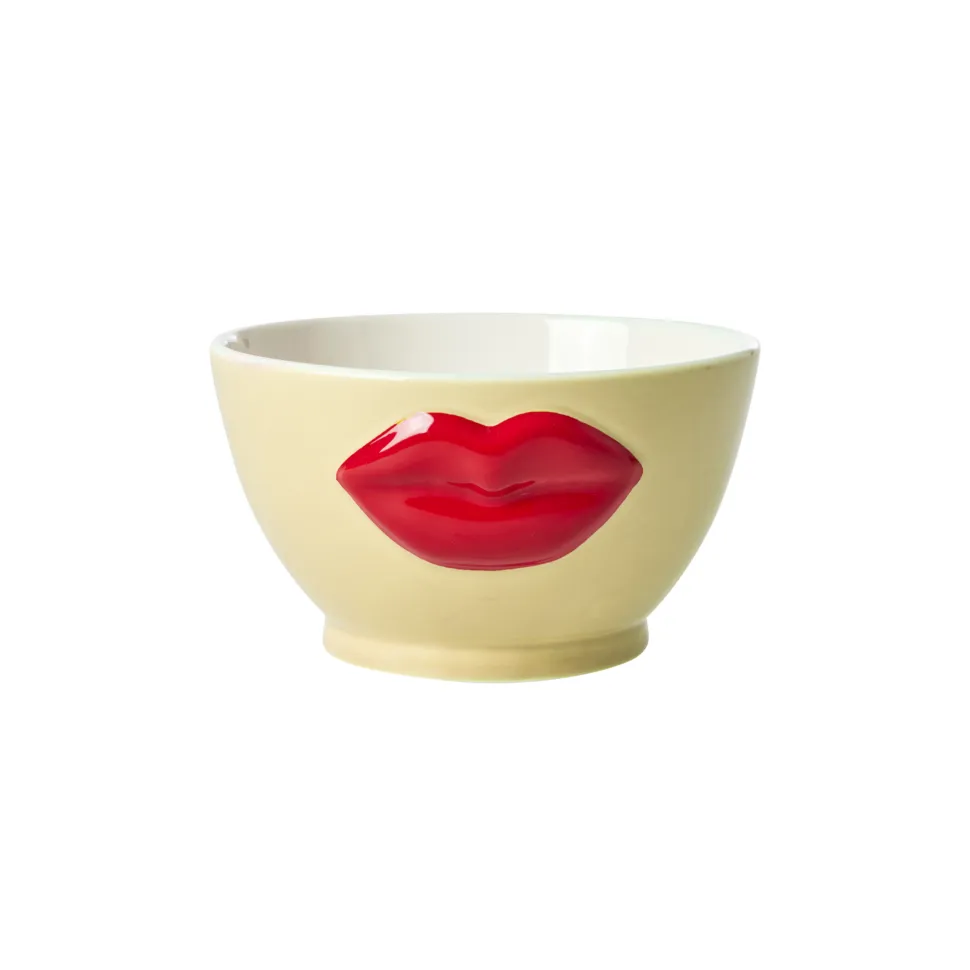 RICE Keramik Schüssel Lips
