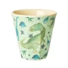 RICE Melamin Becher Dinosaurs Print