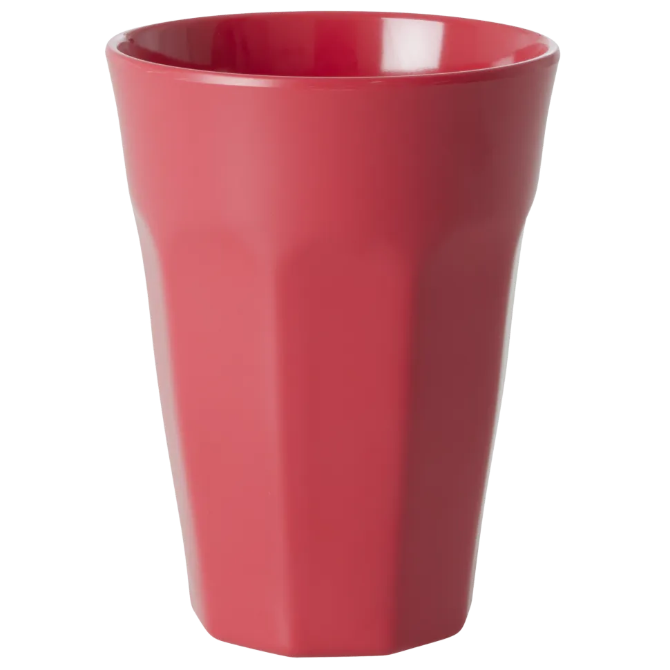 RICE Melamin Becher groß einfarbig