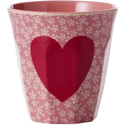 RICE Melamin Becher Herz