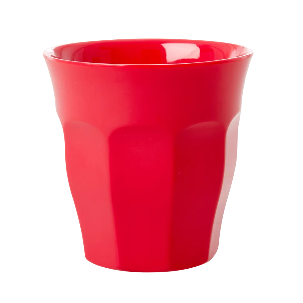 RICE Melamin Becher Medium einfarbig