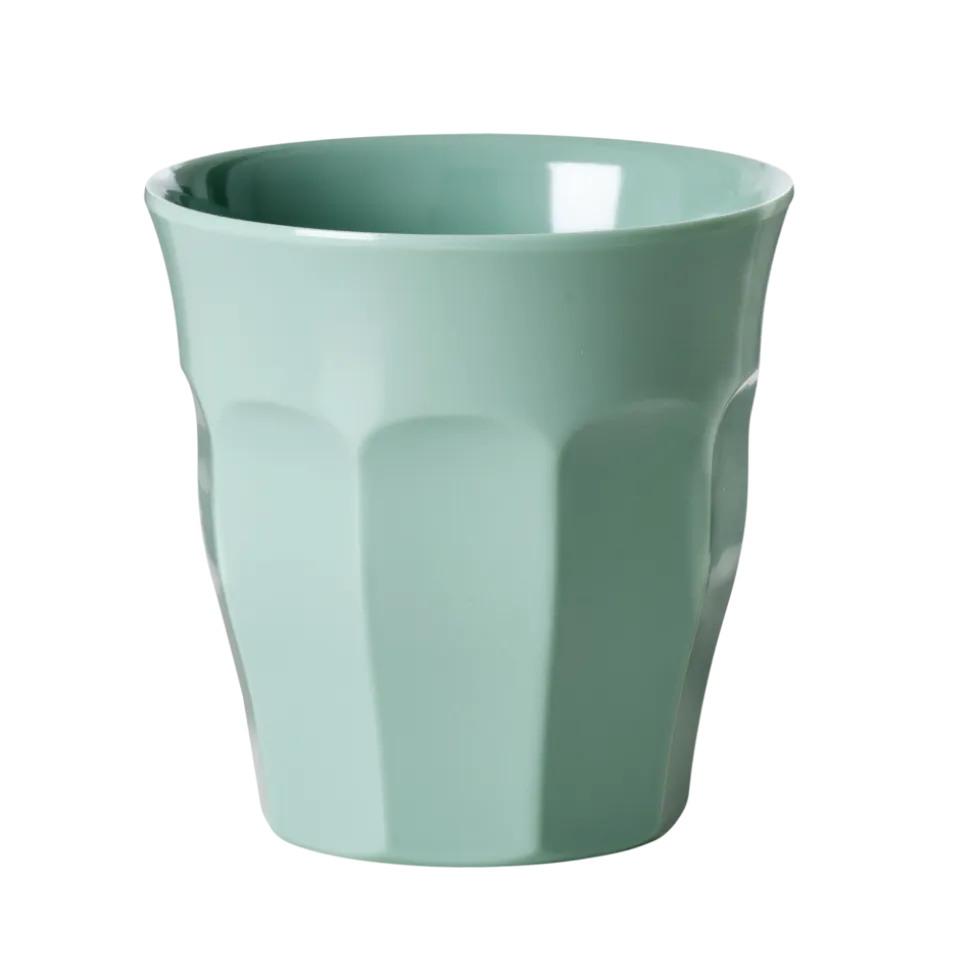 RICE Melamin Becher Medium einfarbig