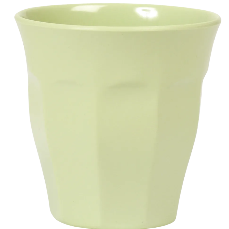RICE Melamin Becher Medium einfarbig