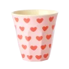 RICE Melamin Becher Medium Sweet Hearts