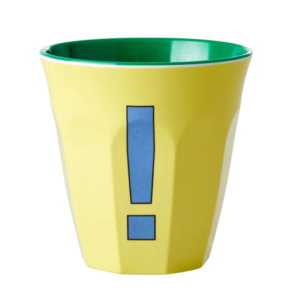 RICE Melamin Becher mit Ausrufezeichen