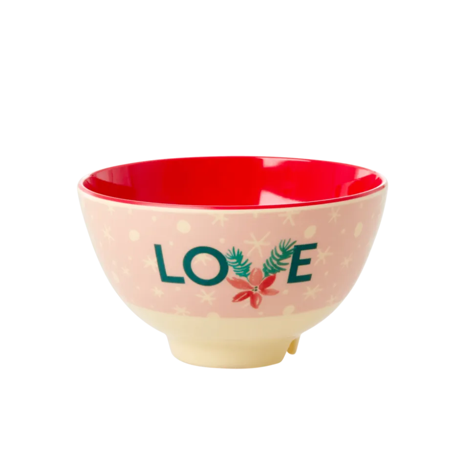 RICE Melamin Schüssel Love