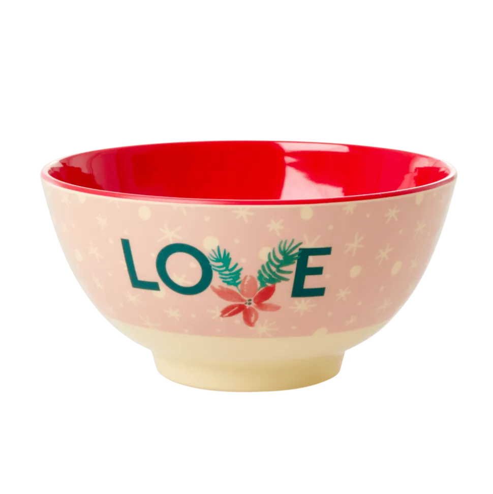 RICE Melamin Schüssel Love