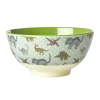 RICE Melamin Schüssel New Dino Print