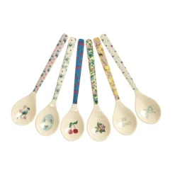 RICE Melamin Teelöffel Show Your True Colors 6er-Set