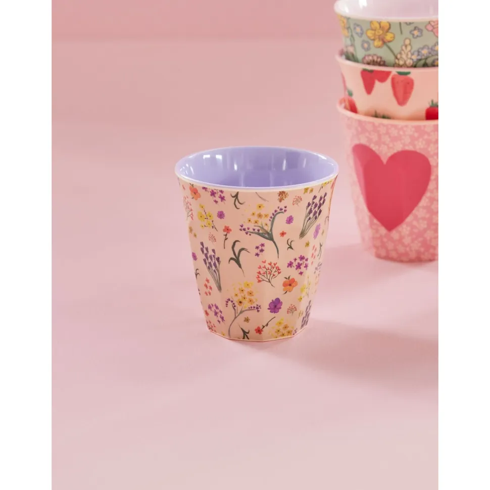 RICE Mittelgroßer Becher Wild Flower Medium