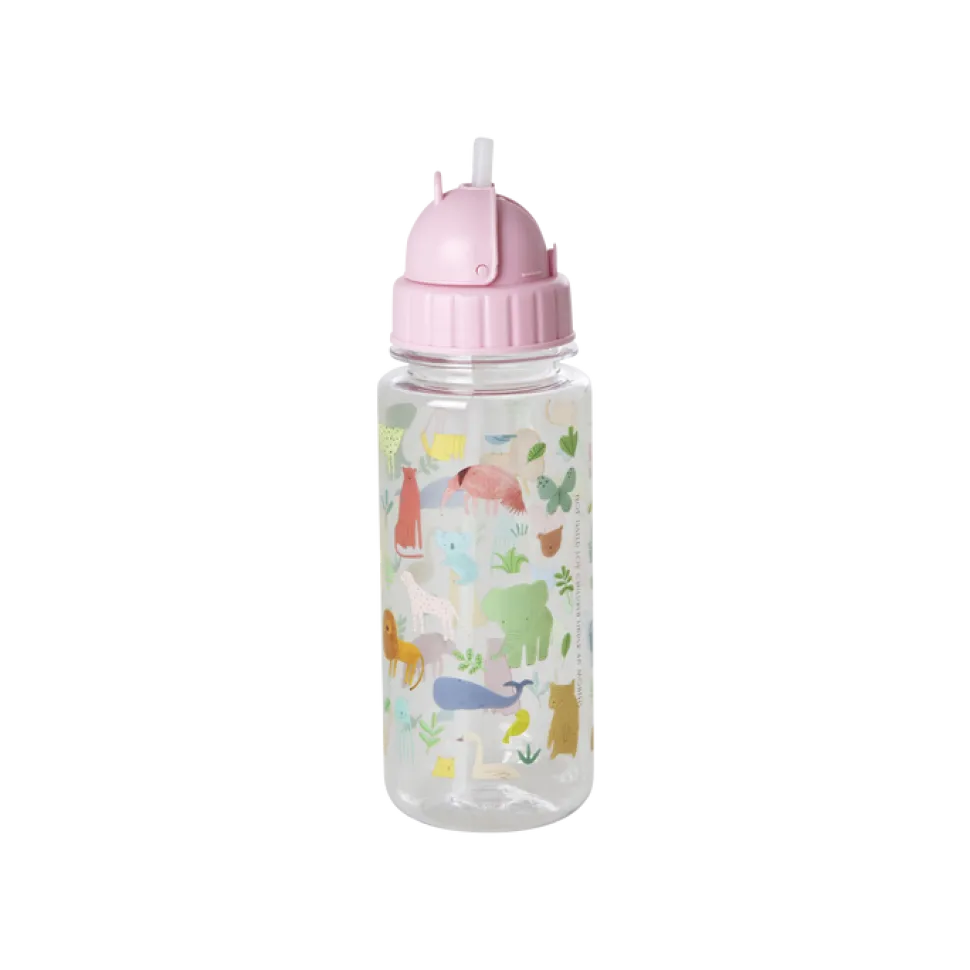 RICE Plastik Flasche Sweet Jungle Print