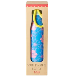 RICE Thermosflasche Poppie Love Print