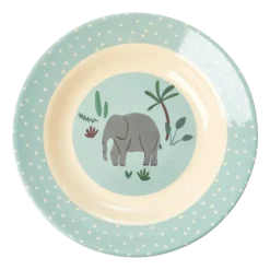 RICE Tiefer Kinderteller Jungle Animals