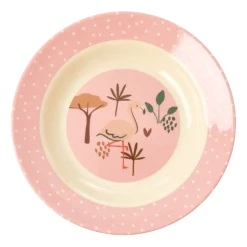 RICE Tiefer Kinderteller Jungle Animals