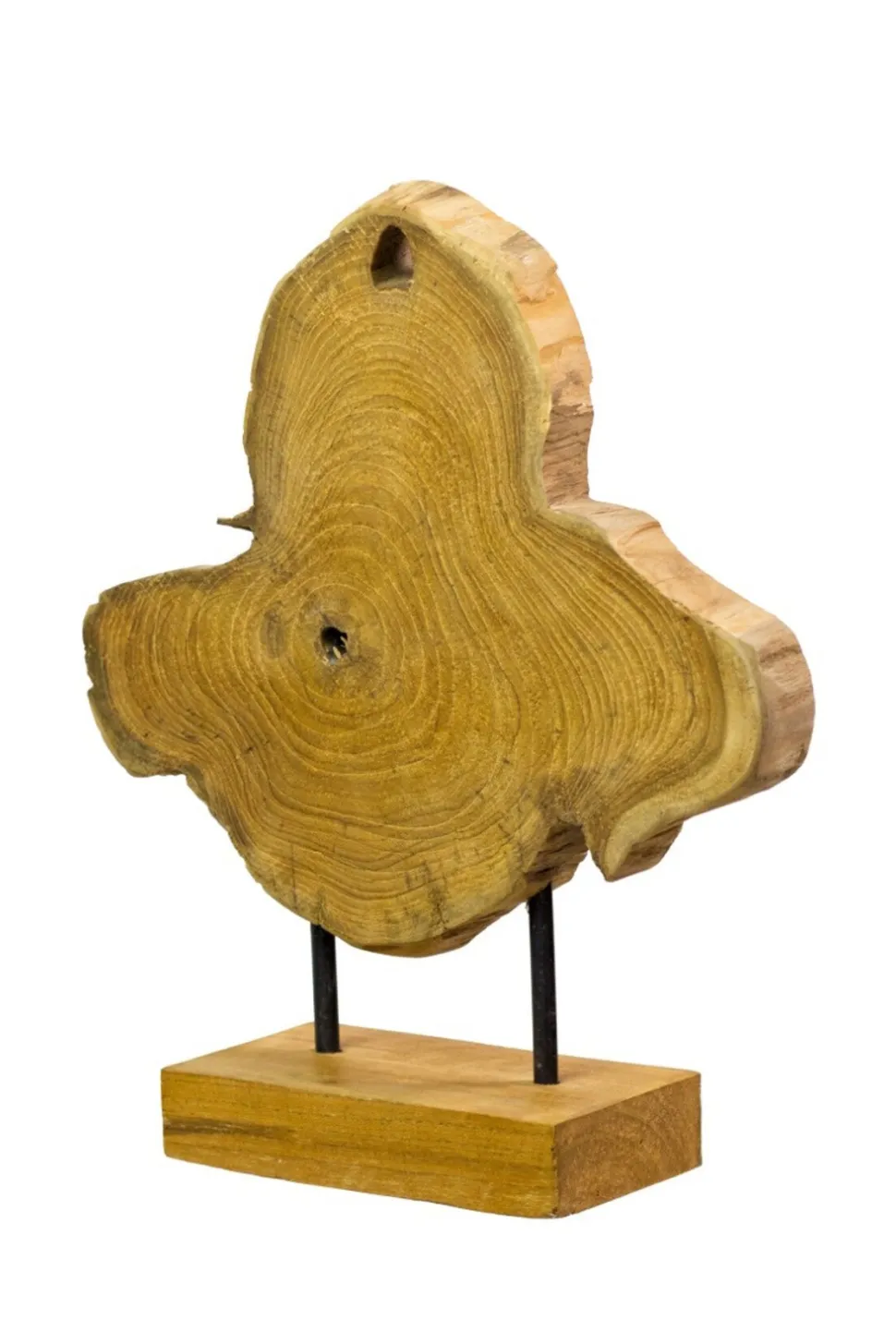 skandeko Unikat-Dekoscheibe WOOD, auf Ständer